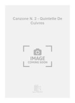 CANZONE N. 2 - QUINTETTE DE CUIVRES  MUSIQUE D'ENSEMBLE