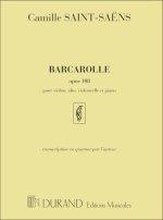 BARCAROLLE, OPUS 108 MUSIQUE D'ENSEMBLE