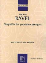 CINQ MELODIES POPULAIRES GRECQUES CHANT