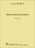 TROIS POEMES DE PETRONE CHANT