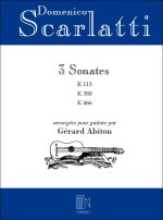 3 SONATES (K113/ K380/ K466) GUITARE