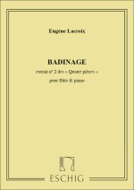 BADINAGE N 2 FLUTE-PIANO  FLUTE TRAVERSIERE