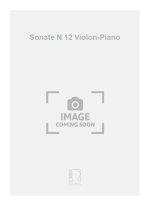 SONATE N 12 VIOLON-PIANO  VIOLON