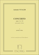CONCERTO OP 3 N 10 4 VL VIOLON 1  MUSIQUE D'ENSEMBLE