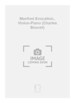 MANFRED EVOCATION.. VIOLON-PIANO (CHARLES BOUVET) VIOLON