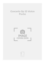 CONCERTO OP 33 VIOLON POCHE