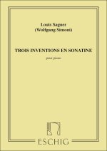 TROIS INVENTIONS EN SONATINE PIANO