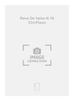 REVE DE VALSE N 18 CHT-PIANO  CHANT
