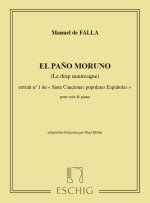 SIETE CANCIONES POPULARES ESPANOLAS N 1 EL PANO  CHANT