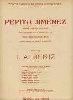 PEPITA JIMENEZ LIVRET  OPERA