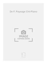 DE F. PAYSAGE CHT-PIANO  CHANT