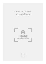 COMME LA NUIT CHANT-PIANO  CHANT