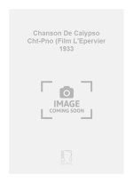 CHANSON DE CALYPSO CHT-PNO (FILM L'EPERVIER 1933  CHANT