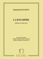 LA BAYADERE CHANT-PIANO CHANT