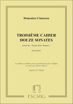 TROISIEME CAHIER DOUZE SONATES PIANO