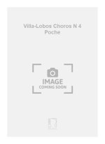 VILLA-LOBOS CHOROS N 4 POCHE  ORCHESTRE