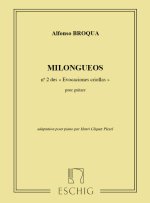 EVOCACIONES CRIOLLAS N 2 MILONGUEOS PIANO PIANO