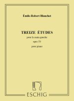 TREIZE ETUDES, OPUS 53 - POUR PIANO  PIANO