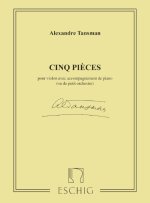 5 PIECES, POUR VIOLON AVEC ACCOMPAGNEMENT DE PIANO VIOLON
