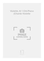 VIOLETTE..N 1 CHT-PIANO (CHANTE VIOLETTE  CHANT