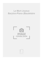 LE MORT JOYEUX BARYTON-PIANO (BAUDELAIRE  CHANT