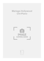 MARIAGE-HOLLYWOOD CHT-PIANO  CHANT