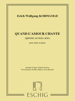 QUAND L'AMOUR CHANTE  CHANT