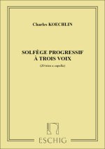 SOLFEGE PROGRESSIF 3 VOIX  FORMATION MUSICALE