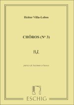 VILLA-LOBOS CHOROS N 3 BARYTONS  CHANT