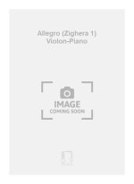 ALLEGRO (ZIGHERA 1) VIOLON-PIANO VIOLON
