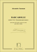BARCAROLLE 2 VIOLONS VIOLON