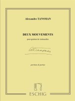 2 MOUVEMENTS 4 VIOLONCELLES  -PARTITION+PARTIES SEPAREES