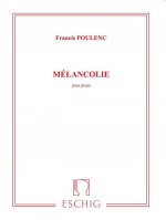 FRANCIS POULENC : MELANCOLIE POUR PIANO