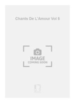 CHANTS DE L'AMOUR VOL 5  CHANT