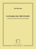 FANFARES DE PRINTEMPS TRP-PIANO (CORNET SIB OU LA  TROMPETTE