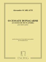 O CESSATE DI PIAGARMI, POUR CHANT ET GUITARE