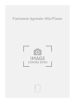 FANTAISIE AGRESTE HTB-PIANO  HAUTBOIS