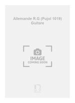 ALLEMANDE R.G (PUJOL 1019) GUITARE