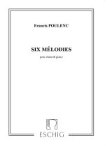 6 MELODIES CHT-PIANO CHANT