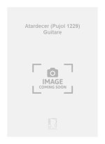 ATARDECER (PUJOL 1229) GUITARE