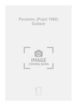 PAVANES..(PUJOL 1060) GUITARE