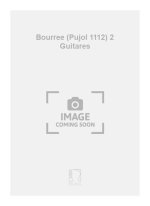 BOURREE (PUJOL 1112) 2 GUITARES