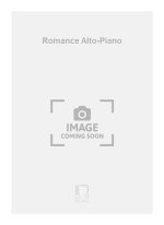 ROMANCE ALTO-PIANO  MUSIQUE D'ENSEMBLE