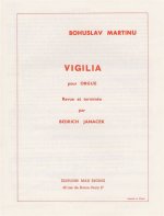 VIGILIA POUR ORGUE ORGUE