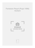 FANTAISIE PLEYEL (PUJOL 1095) GUITARE
