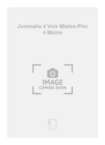 JUVENALIA 4 VOIX MIXTES-PNO 4 MAINS  CHANT