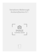 VARIATIONS MALBROUGH GUITARE(SANTOS N 1