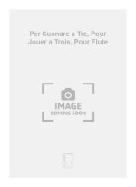PER SUONARE A TRE, POUR JOUER A TROIS, POUR FLUTE MUSIQUE D'ENSEMBLE