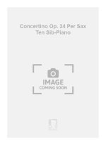 CONCERTINO OP. 34 PER SAX TEN SIB-PIANO SAXOPHONE