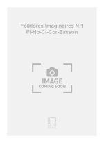 FOLKLORES IMAGINAIRES N 1 FL-HB-CL-COR-BASSON MUSIQUE D'ENSEMBLE